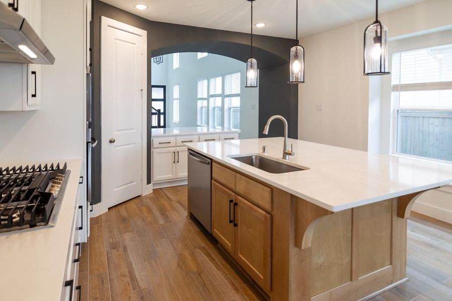 Furnished interior view inside a new home in , Cypress (Image 5).