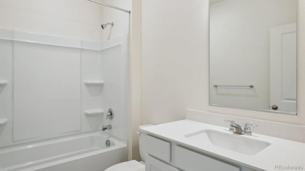 Furnished interior view inside a new home in Spring Valley Ranch, Elizabeth (Image 3). Furnished interior view inside a new home in Spring Valley Ranch, Elizabeth (Image 3).