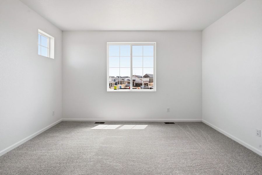 Spacious, unfurnished interior of a new home in The Town Collection at Independence, Elizabeth (Image 23). Spacious, unfurnished interior of a new home in The Town Collection at Independence, Elizabeth (Image 23).