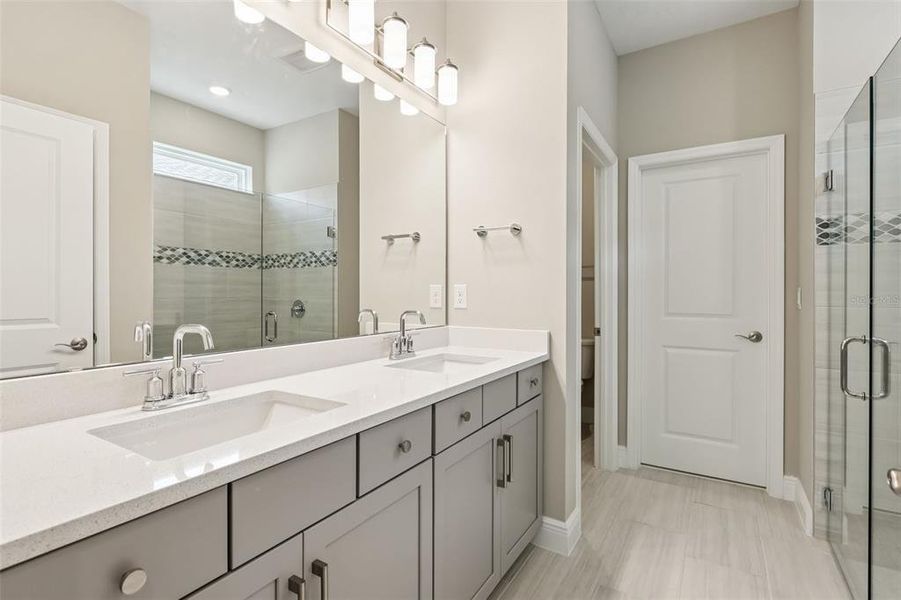 Furnished interior view inside a new home in Legends Preserve - Signature Series, Daytona Beach (Image 11).