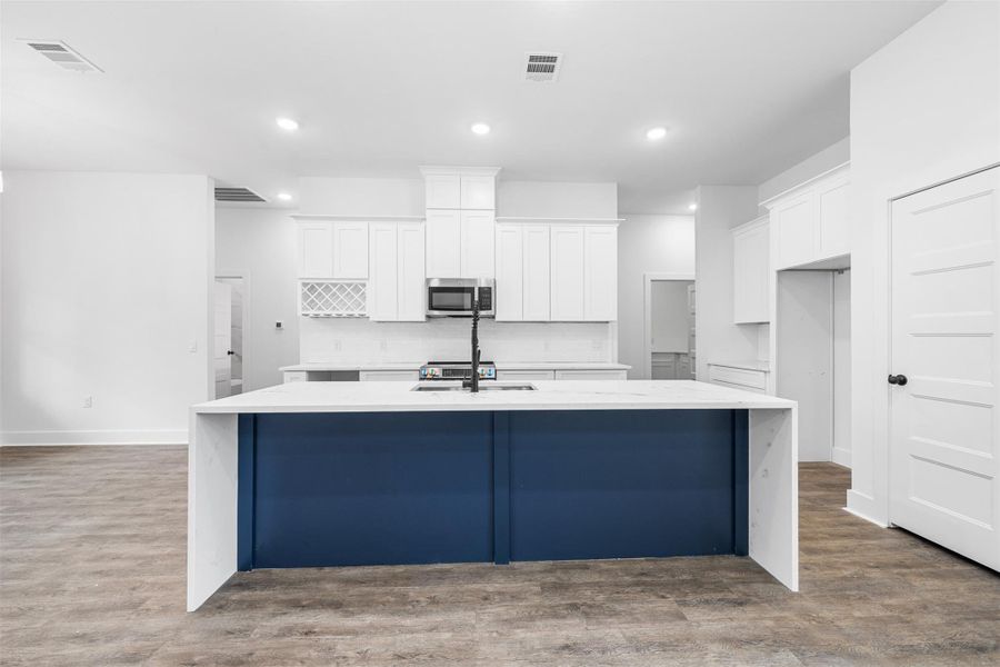 Furnished interior view inside a new home in , Huffman (Image 6).