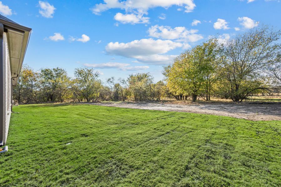Exterior details and patio area of a home in Rolling Creek Ranch, Aledo (Image 4).