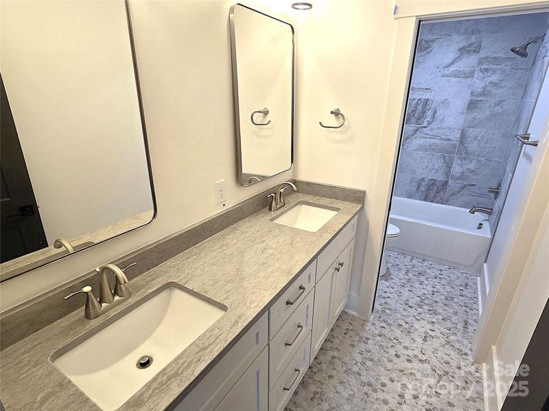 Furnished interior view inside a new home in , Hickory (Image 12).