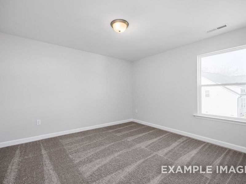 Representative unfurnished interior of a home built from the The Cypress II by Davidson Homes LLC in Tobacco Road, Angier (Image 33). Representative unfurnished interior of a home built from the The Cypress II by Davidson Homes LLC in Tobacco Road, Angier (Image 33).