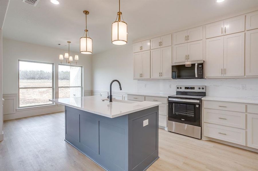 Furnished interior view inside a new home in , Millsap (Image 8).