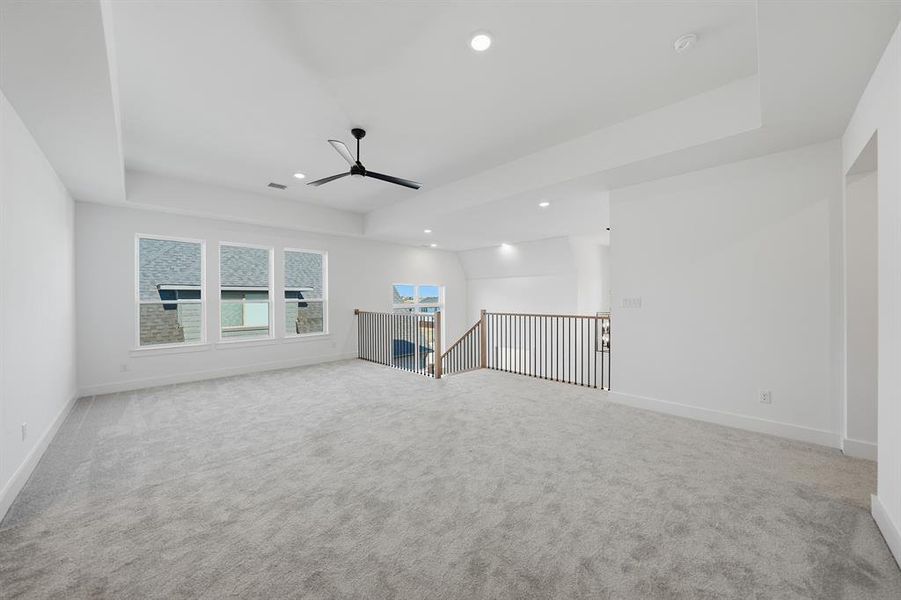 Spacious, unfurnished interior of a new home in Estates at Rockhill, Frisco (Image 32). Spacious, unfurnished interior of a new home in Estates at Rockhill, Frisco (Image 32).