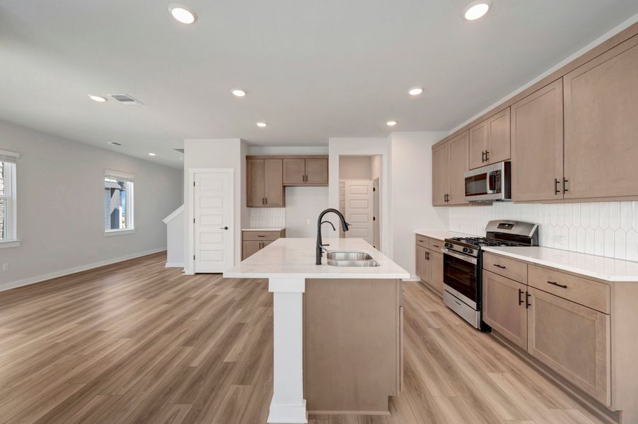 Furnished interior view inside a new home in Park Central, Georgetown (Image 14).