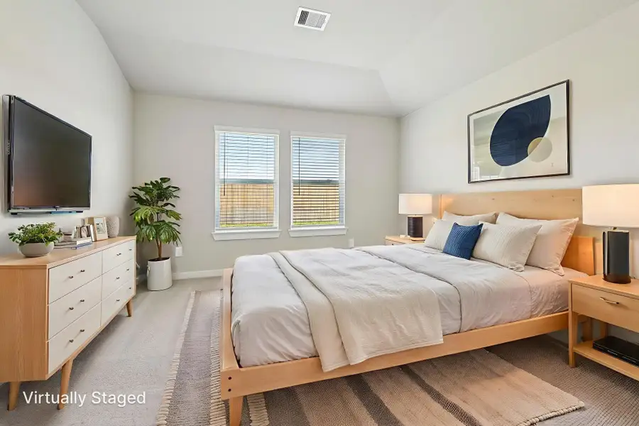 Furnished interior view inside a new home in Pine Lake Cove - Premier Series, Montgomery (Image 10). Furnished interior view inside a new home in Pine Lake Cove - Premier Series, Montgomery (Image 10).