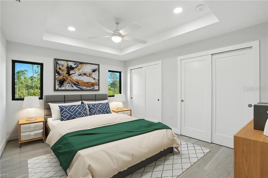 Furnished interior view inside a new home in , Punta Gorda (Image 5). Furnished interior view inside a new home in , Punta Gorda (Image 5).