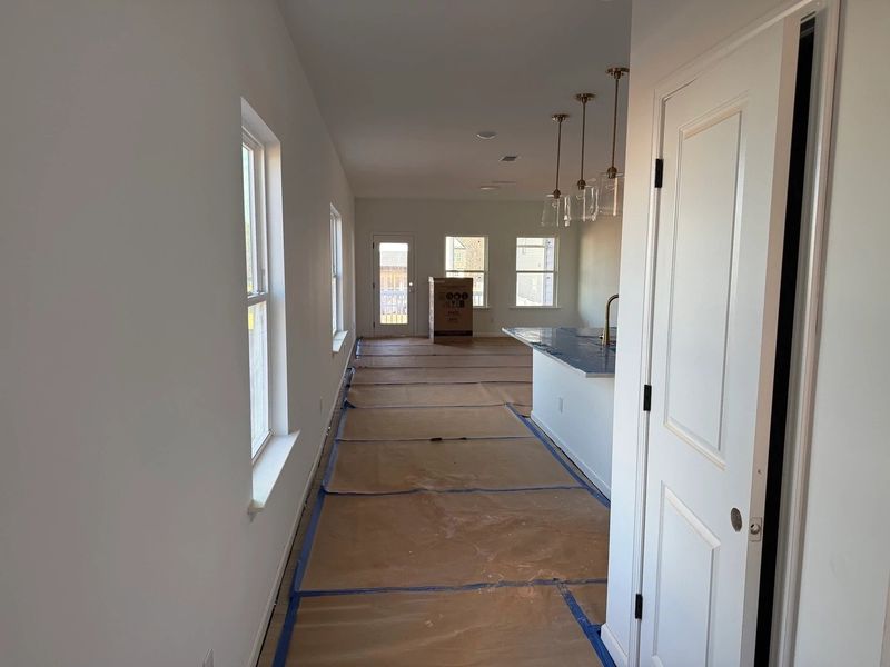 Foyer featuring the AW Collection® Serene - Soft light and open space create a calm welcome.