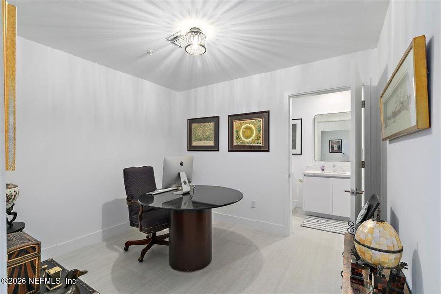 Furnished interior view inside a new home in , Jacksonville Beach (Image 37). Furnished interior view inside a new home in , Jacksonville Beach (Image 37).