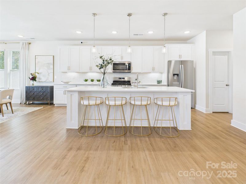 Furnished interior view inside a new home in Kinghurst Cove, Charlotte (Image 6). Furnished interior view inside a new home in Kinghurst Cove, Charlotte (Image 6).