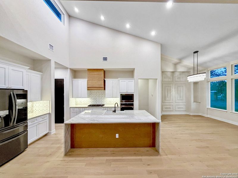 Furnished interior view inside a new home in , Bulverde (Image 11).