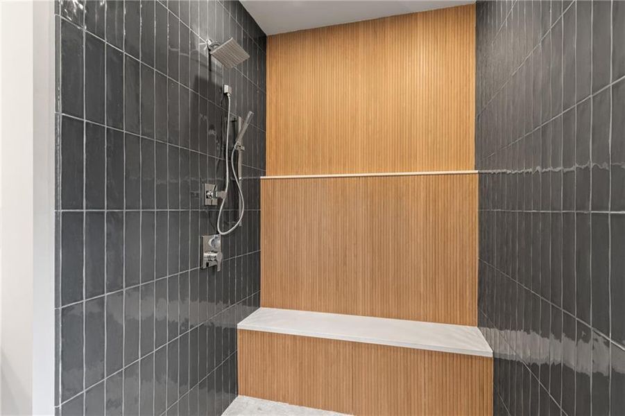 Close-up of interior finishes inside a home in , Ellijay (Image 19).