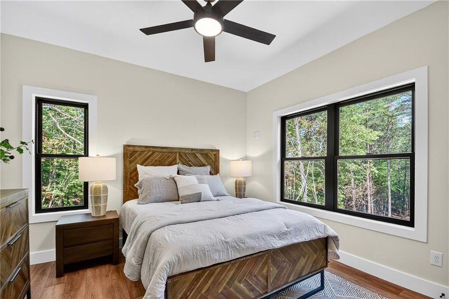 Furnished interior view inside a new home in , McCaysville (Image 17).