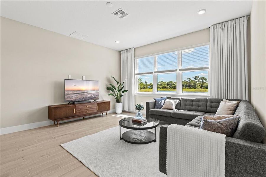 Furnished interior view inside a new home in , Nokomis (Image 15).