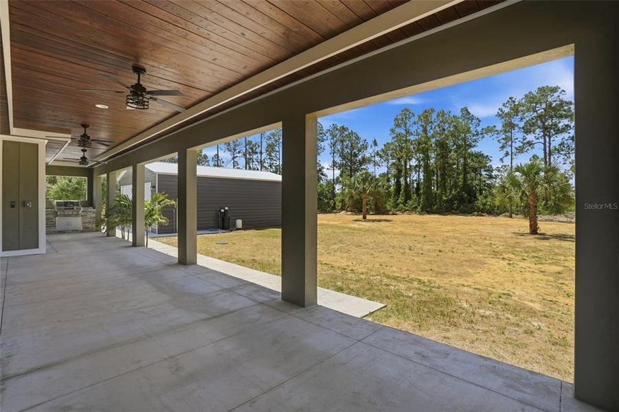Exterior details and patio area of a home in , Labelle (Image 27).