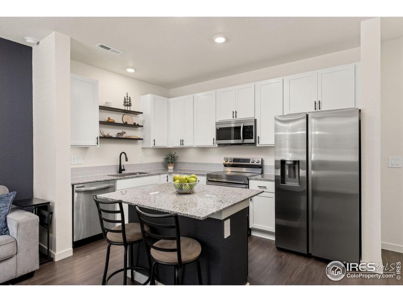 Furnished interior view inside a new home in , Johnstown (Image 11).