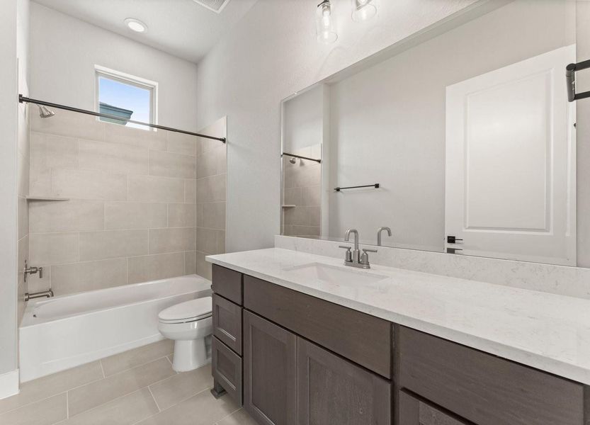 Private Full Bath Attached to Bedroom 2 Private Full Bath Attached to Bedroom 2