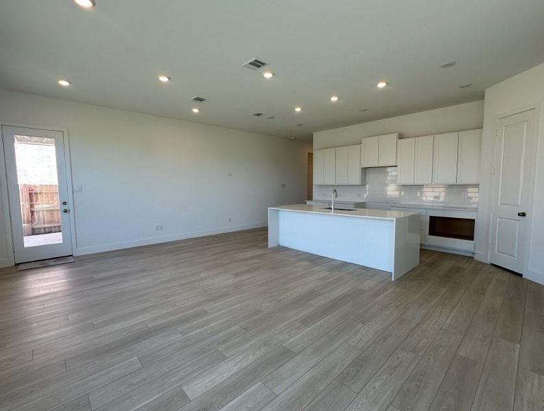 **Photo of actual homesite.**