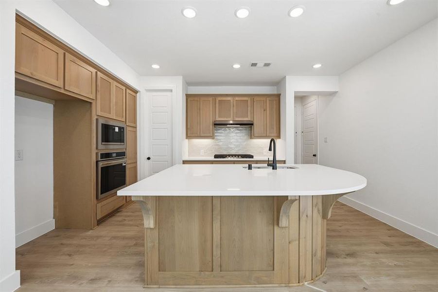 Furnished interior view inside a new home in Pecan Square: 40ft. lots, Northlake (Image 10).