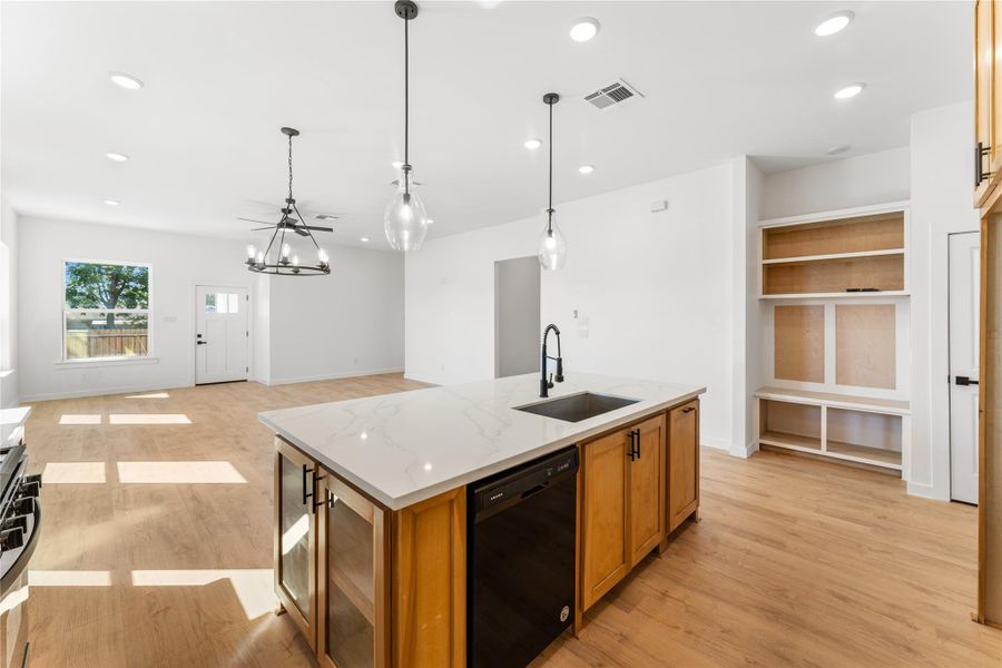 Furnished interior view inside a new home in , Houston (Image 15).