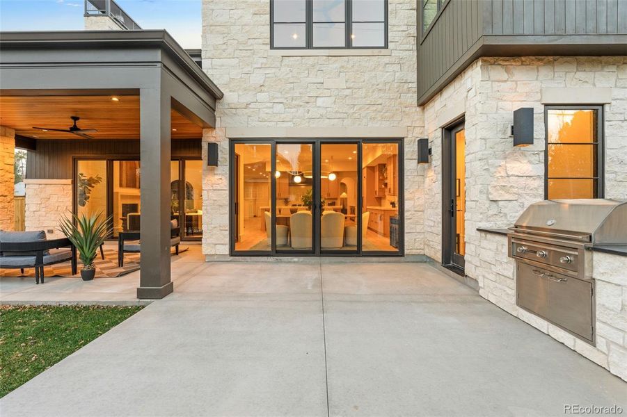 Exterior details and patio area of a home in , Denver (Image 21).