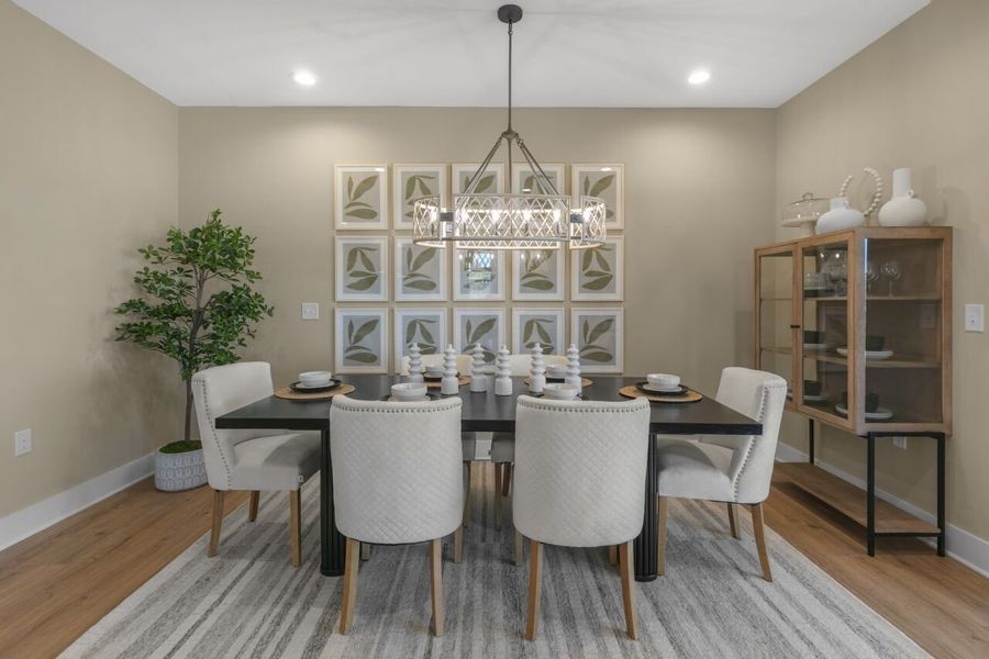 Representative furnished interior of a home built from the Glades by Mattamy Homes in Providence Creek, Fuquay Varina (Image 14).