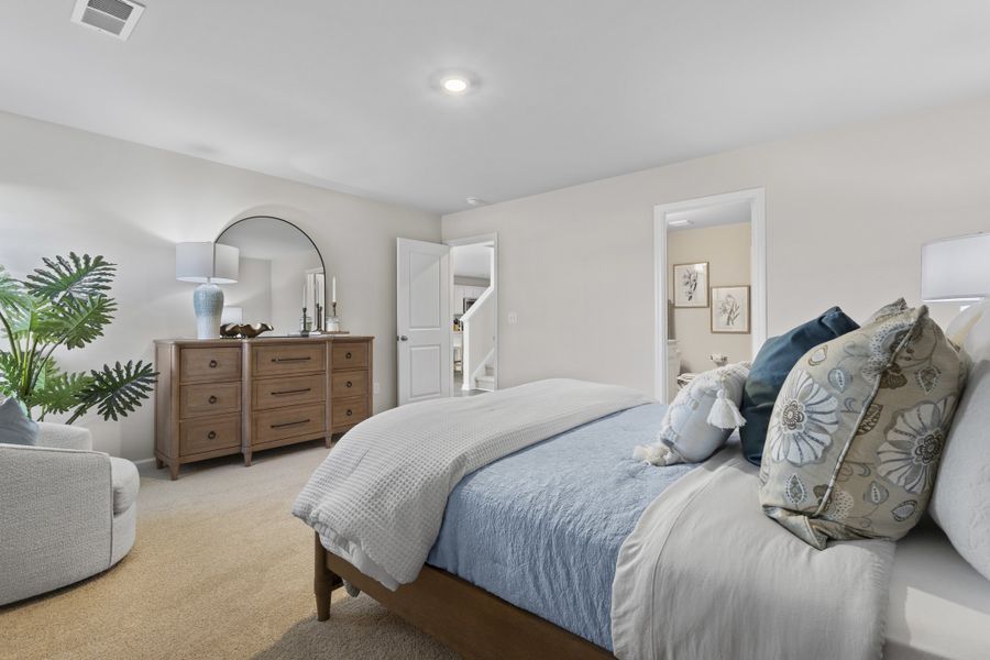Representative furnished interior of a home built from the Alder C by McGuinn Homes in Forts Ridge, Pelion (Image 56).
