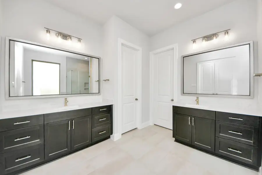 Furnished interior view inside a new home in Marvida, Cypress (Image 6).