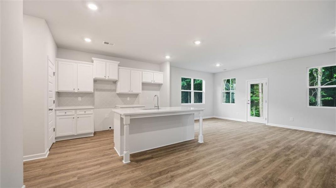 Furnished interior view inside a new home in Brookland Commons, Monroe (Image 7).
