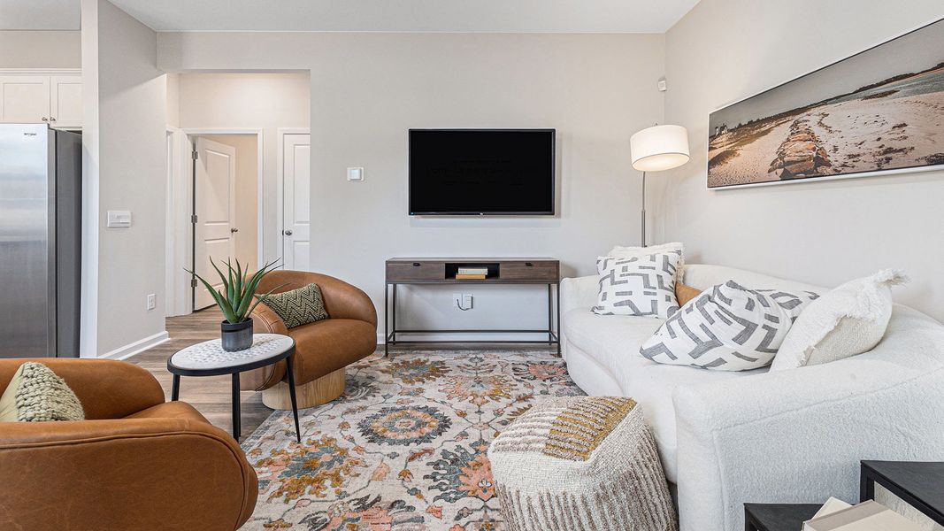 Furnished interior view inside a new home in Southshore Bay, Sunset Beach (Image 5).