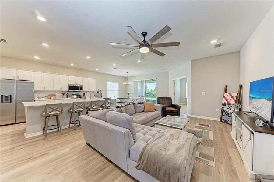 Furnished interior view inside a new home in Aviary at Rutland Ranch, Parrish (Image 9).