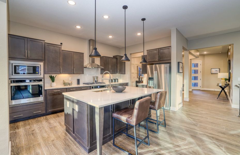 Representative furnished interior of a home built from the Cesena by Pulte Homes in Sterling Ranch, Littleton (Image 10).