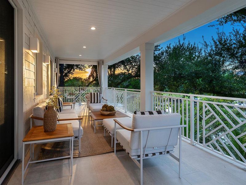 Exterior details and patio area of a home in , Sarasota (Image 28).