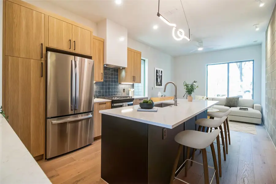Furnished interior view inside a new home in , Austin (Image 11).