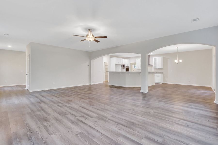 Representative unfurnished interior of a home built from the The Gwinnett by Smith Family Homes in Savannah Highlands, Savannah (Image 16).