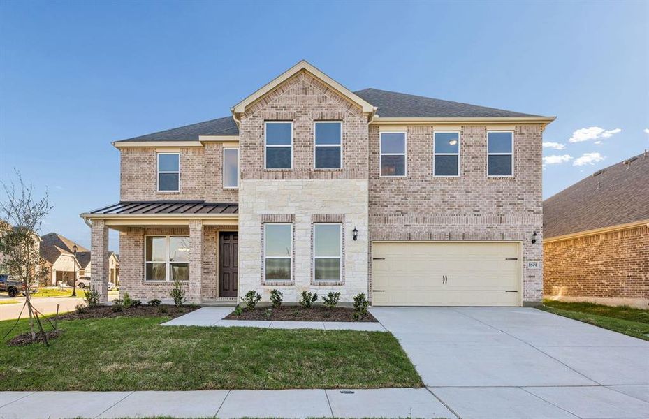 The Oglesby, a two-story new home design The Oglesby, a two-story new home design