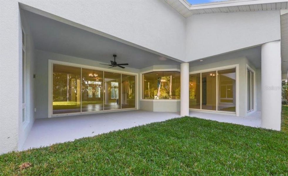 Exterior details and patio area of a home in , Flagler Beach (Image 21). Exterior details and patio area of a home in , Flagler Beach (Image 21).