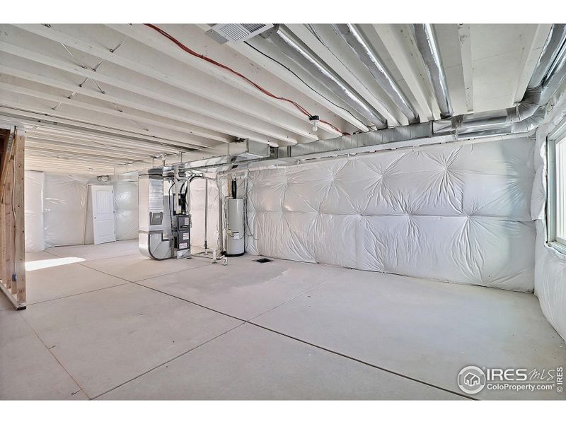 In-progress construction of a new home in , Evans, CO (Image 41).