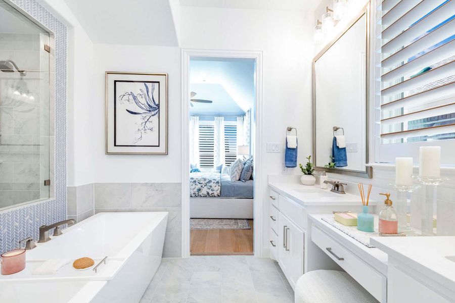 Representative Primary Bathroom - some options shown