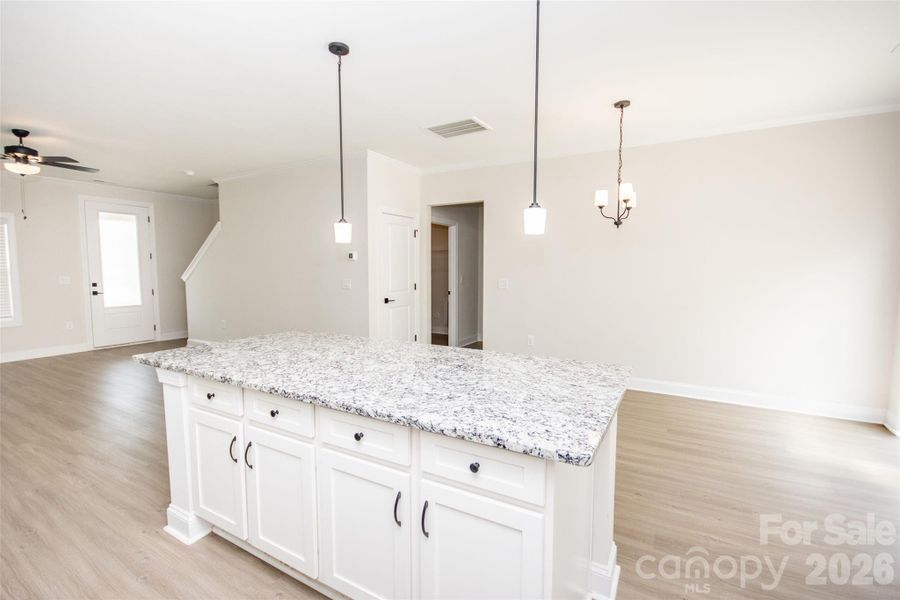 Furnished interior view inside a new home in Colonial Crossing, Troutman (Image 8).