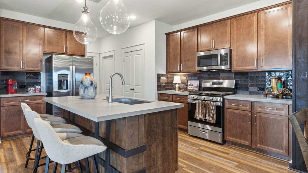 Model home photos of similar floorplans, not pictures of actual home.