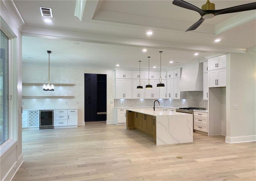 Furnished interior view inside a new home in , Dacula (Image 7).