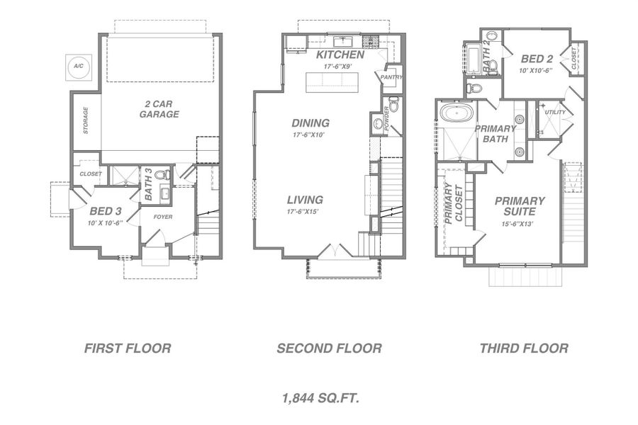 2D floor plan layout of this home in , Houston, TX (Image 3). 2D floor plan layout of this home in , Houston, TX (Image 3).
