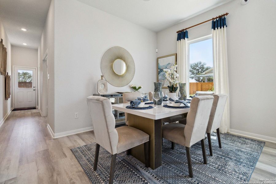 Furnished interior view inside a new home in Red Hawk Landing, San Antonio (Image 13).