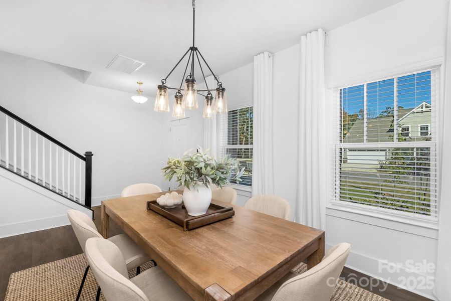 Furnished interior view inside a new home in Stonebridge Fairways, Monroe (Image 13).