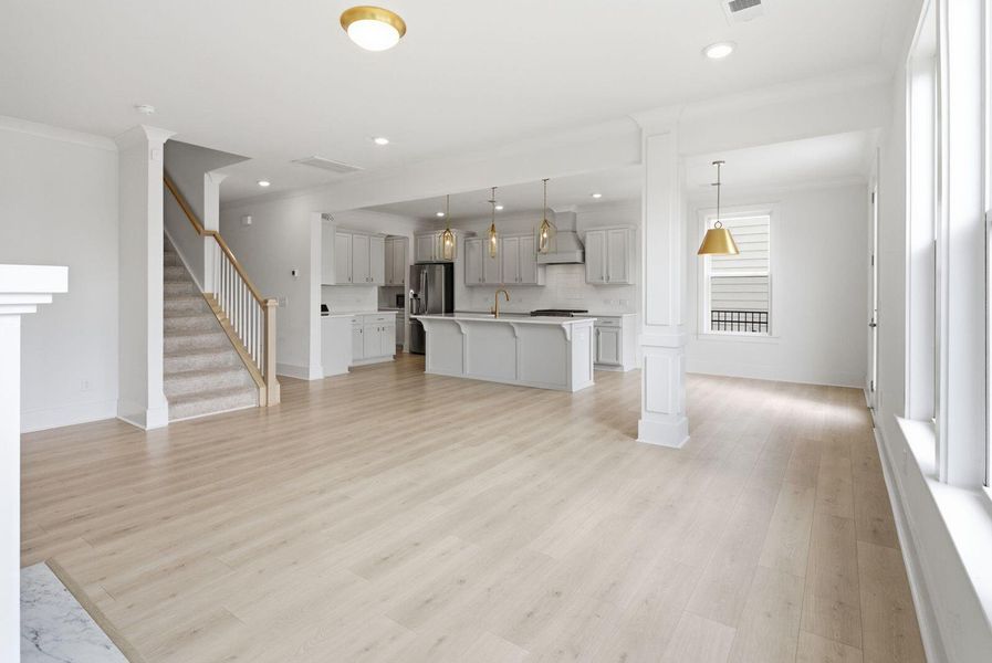 Spacious, unfurnished interior of a new home in , Ravenel (Image 22).