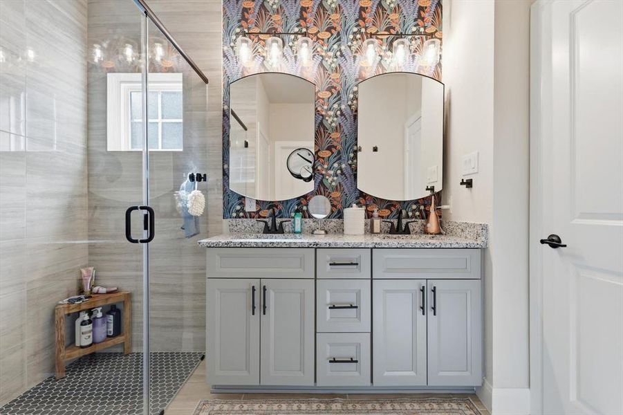 Furnished interior view inside a new home in , Midlothian (Image 12).