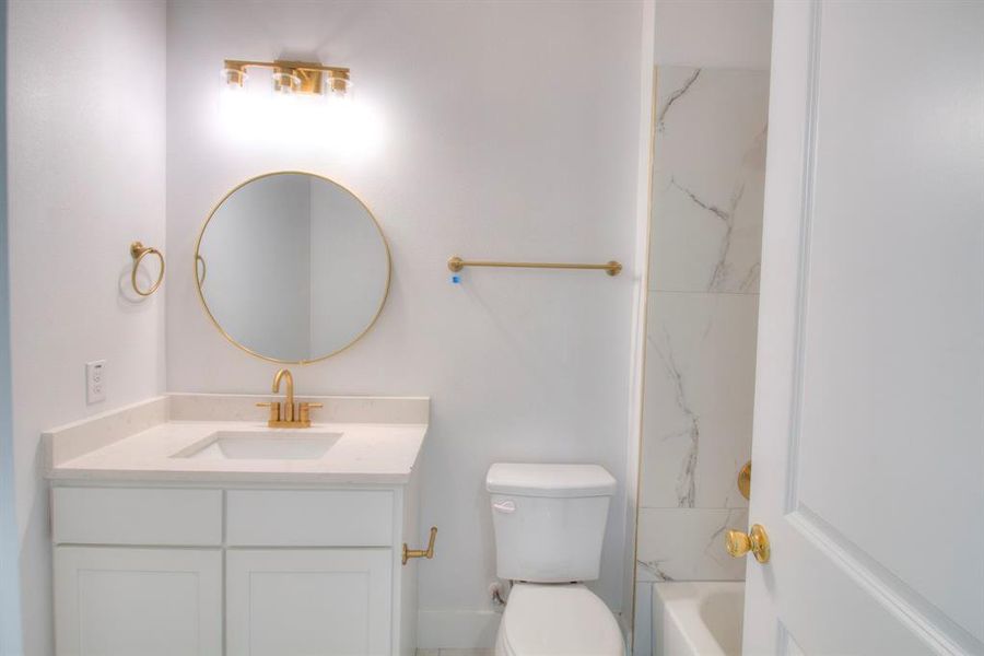 Furnished interior view inside a new home in , Sunset (Image 11).